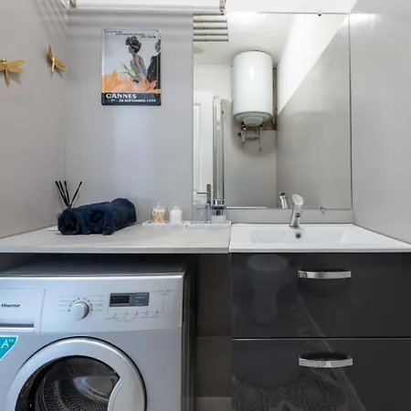 Design Au Centre De Proche Croisette Climatise Apartmán Cannes